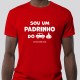 T-shirt homem “Padrinho do c*r*lho”